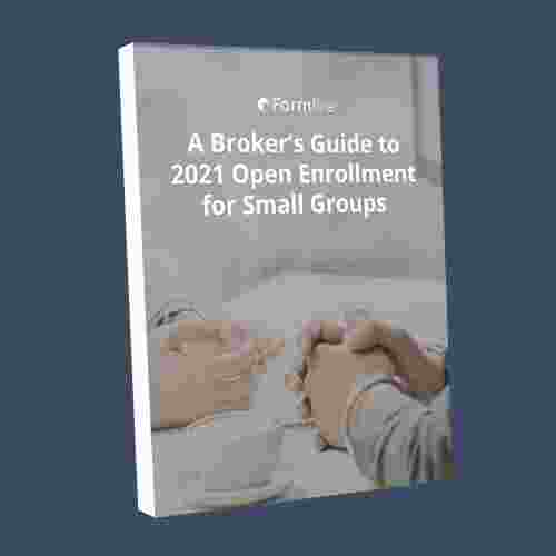 The cover of A Broker's Guide to Open Enrollment 2022